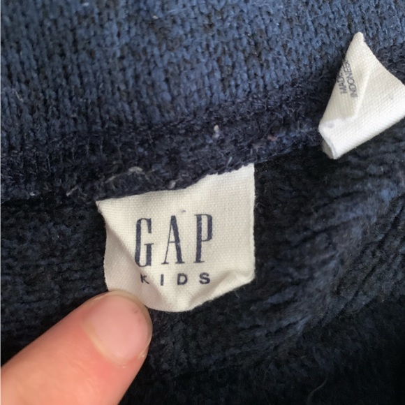 Boys Gap Navy Blue Sweat Pants - Picture 3 of 5